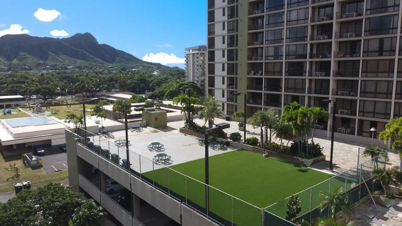 Newly Renovated 2 Bedroom Condo, 1 Block To Waikiki Beach, Free Parking Honolulu 0*,