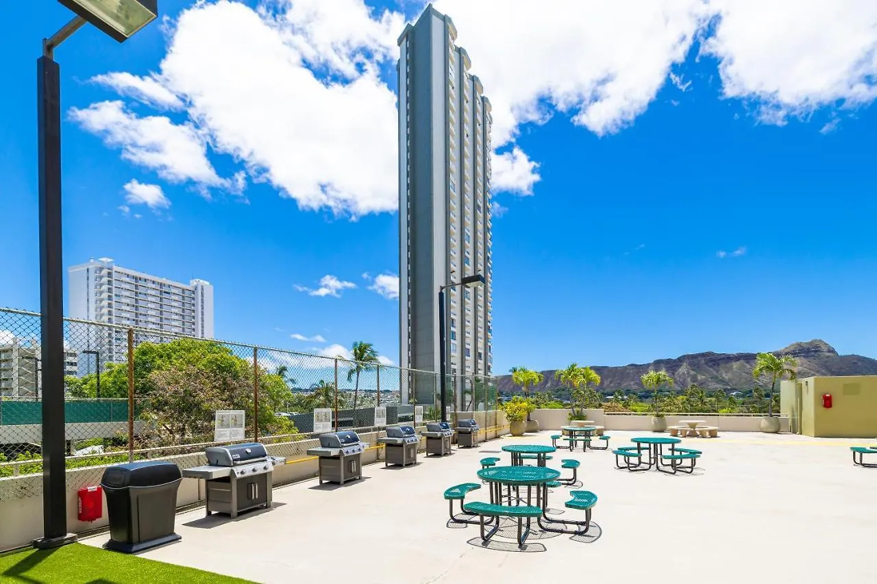 Lejlighed Newly Renovated 2 Bedroom Condo, 1 Block To Waikiki Beach, Free Parking Honolulu